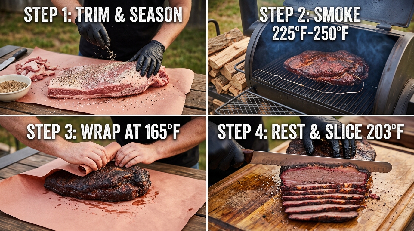 How to Smoke a Whole Brisket Low and Slow