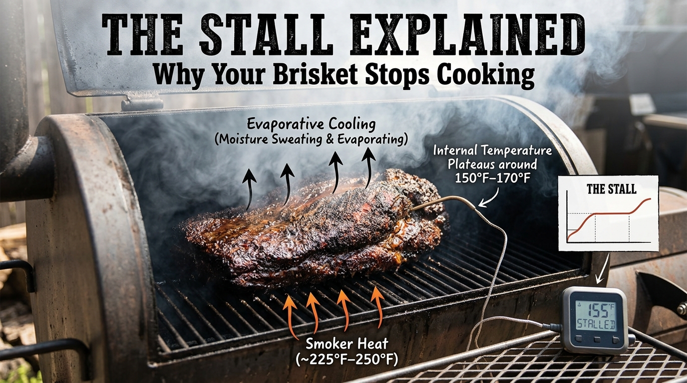 The Stall Explained: Why Your Brisket Stops Cooking