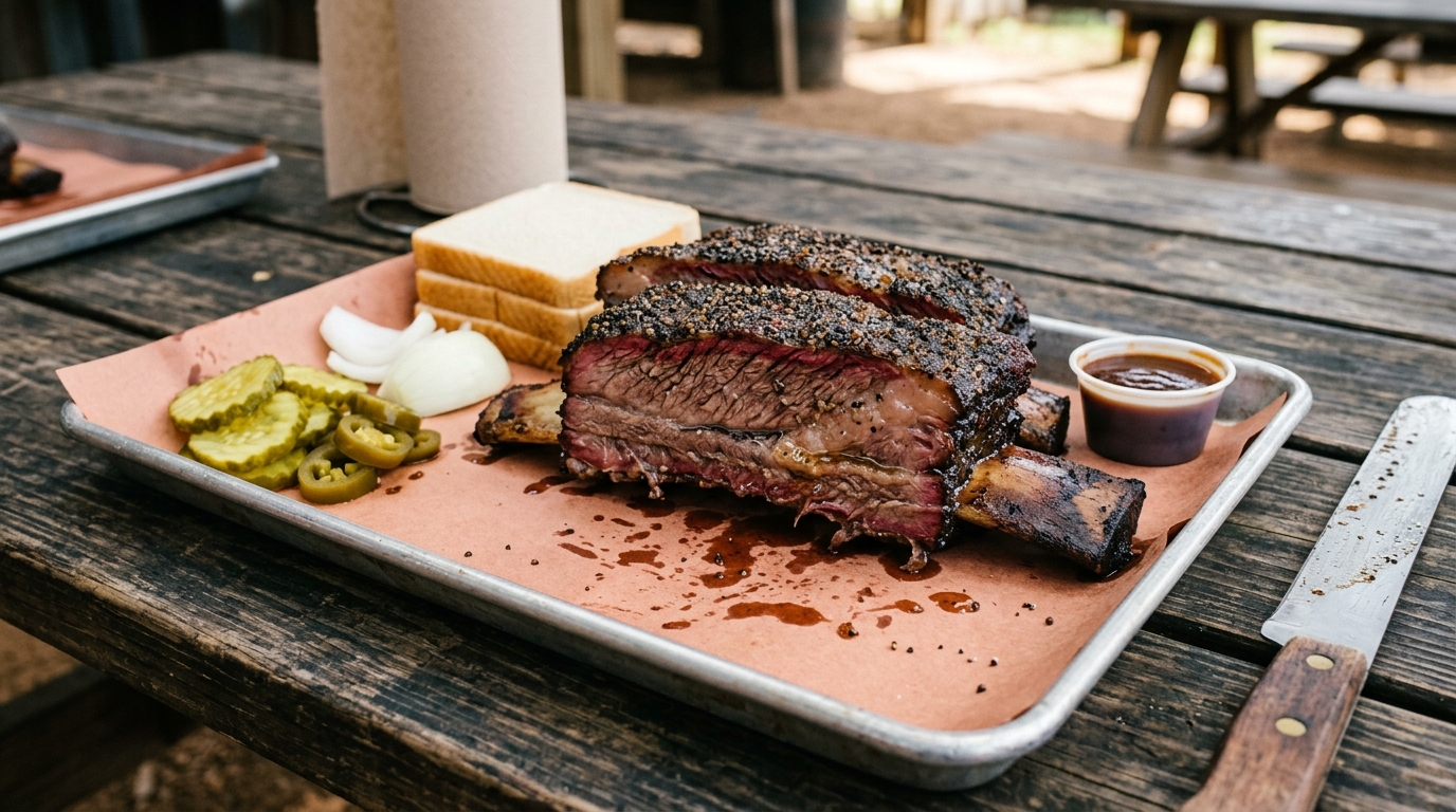 Smoked Beef Short Ribs Texas Style