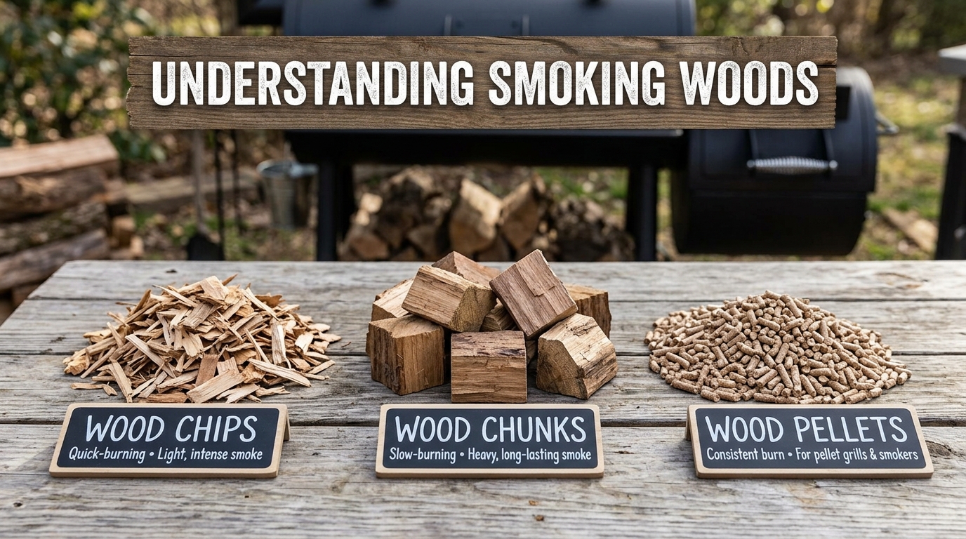 Understanding Wood Chips vs Chunks vs Pellets