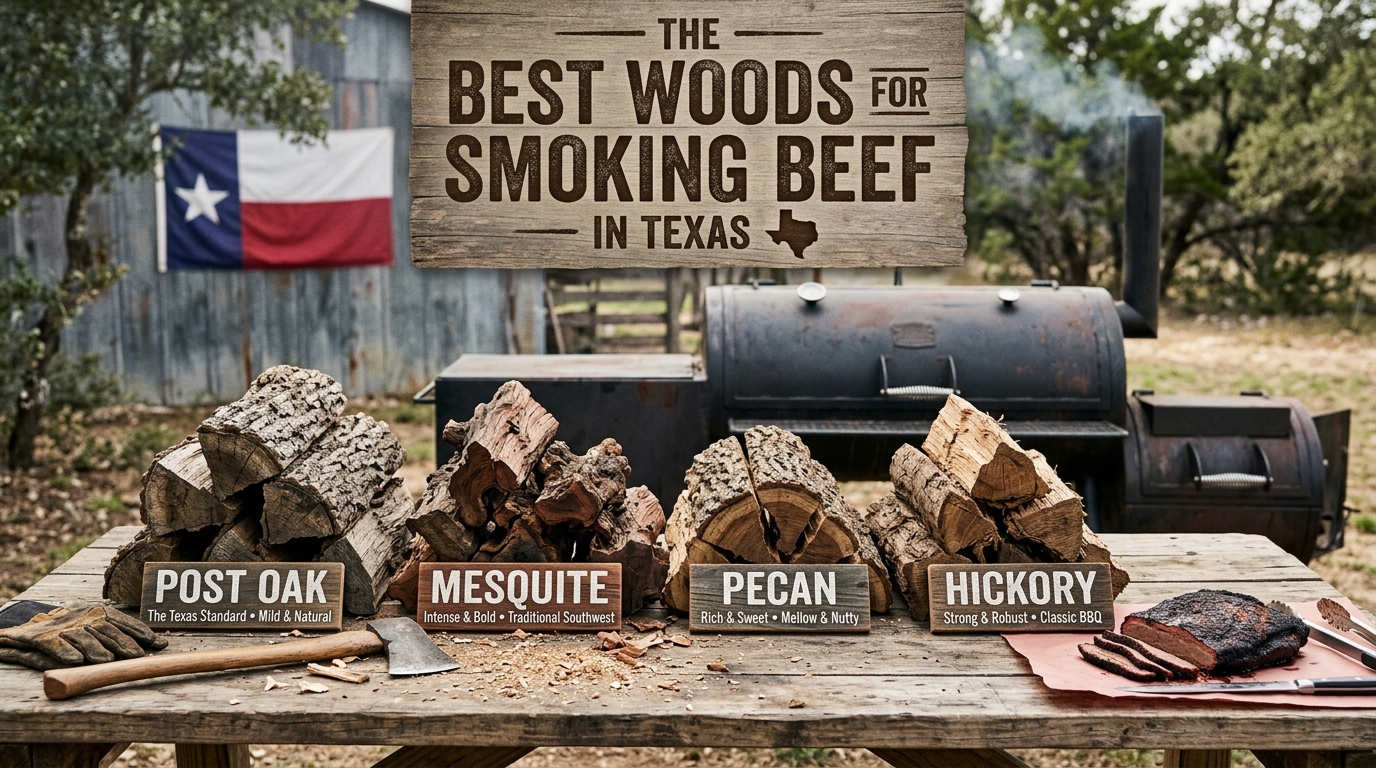 Best Woods for Smoking Beef in Texas