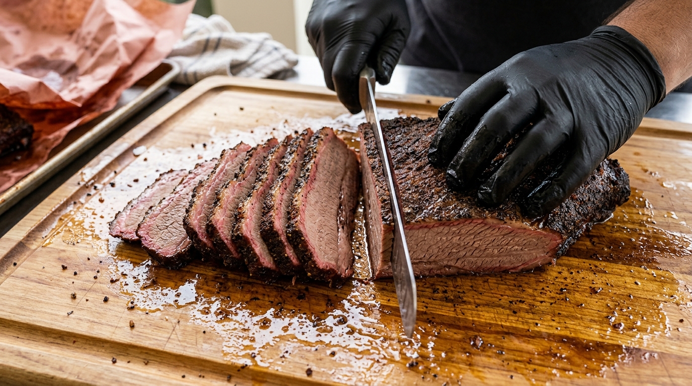 How to Slice Brisket Against the Grain