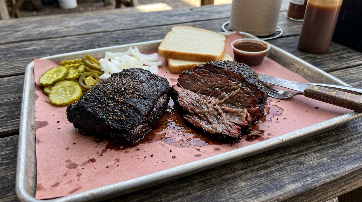 Smoked Beef Cheeks Texas Style