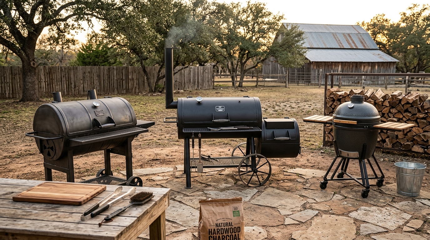 Best Charcoal Grills for Texas Cooking