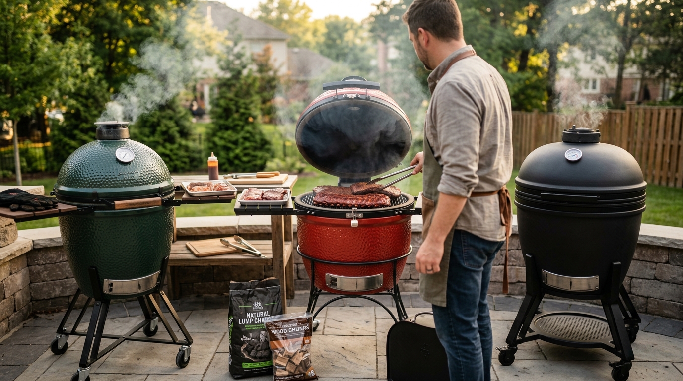 Best Kamado Grills for Low and Slow Cooking